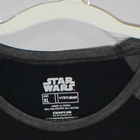Star Wars "Just Trust Us" Graphic 3/4 Sleeve Top - Picture 4 of 5